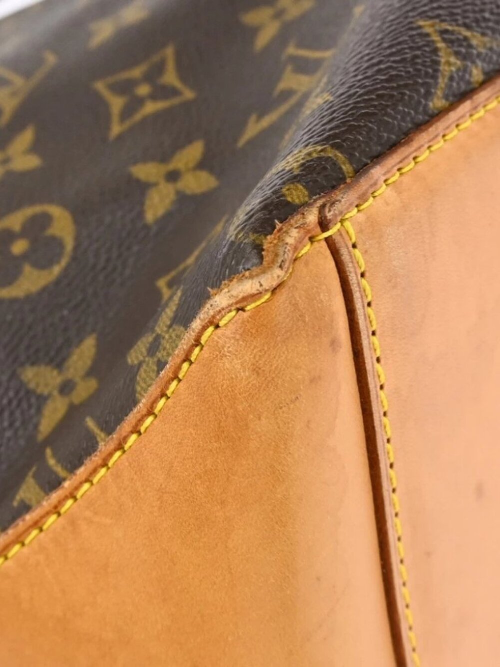 LOUIS VUITTON CABAS MEZZO HAND TOTE BAG MONOGRAM - Picture 9 of 15